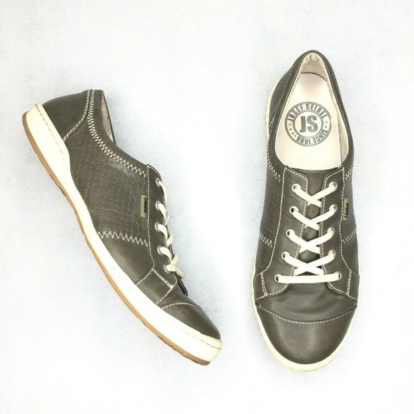 josef seibel leather sneakers